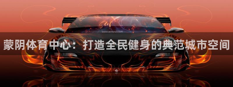 风速体育app：蒙阴体育中心：打造全民健身的典范城市空间