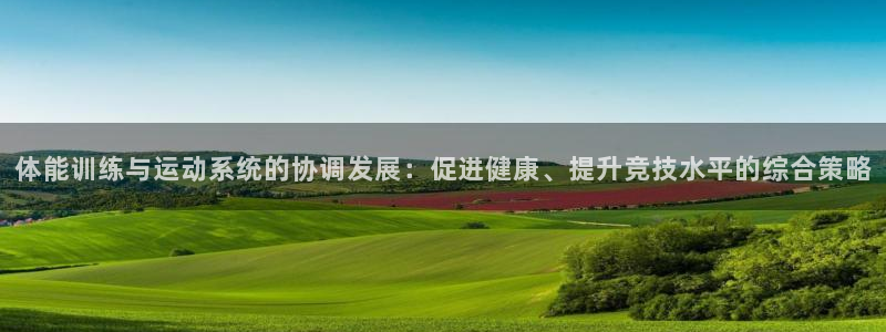 下载风速体育：体能训练与运动系统的协调发展：促进健康、提升竞技水平的综合策略